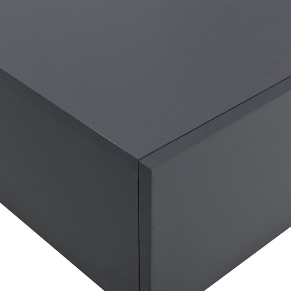 [en.casa]® Hylde/aflastningsbord Grethe - med skuffe - 46x30x15cm - i forskellige farver