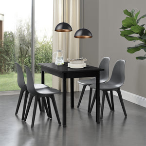 [en.casa]® Lendava Stol / Spisestol sæt - 6 stk. - 83x54x48cm - i forskellige farver