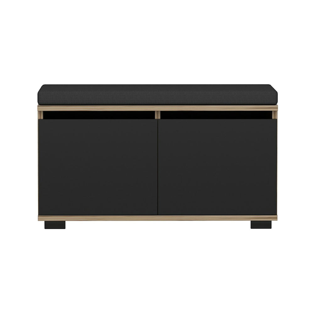 Skobænk Brande med 4 opbevaringsrum 42x80x35cm i forskellige farver [en.casa] - premiumXL