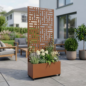 Bernalda-skillevæg med blomsterkasse [casa.pro].