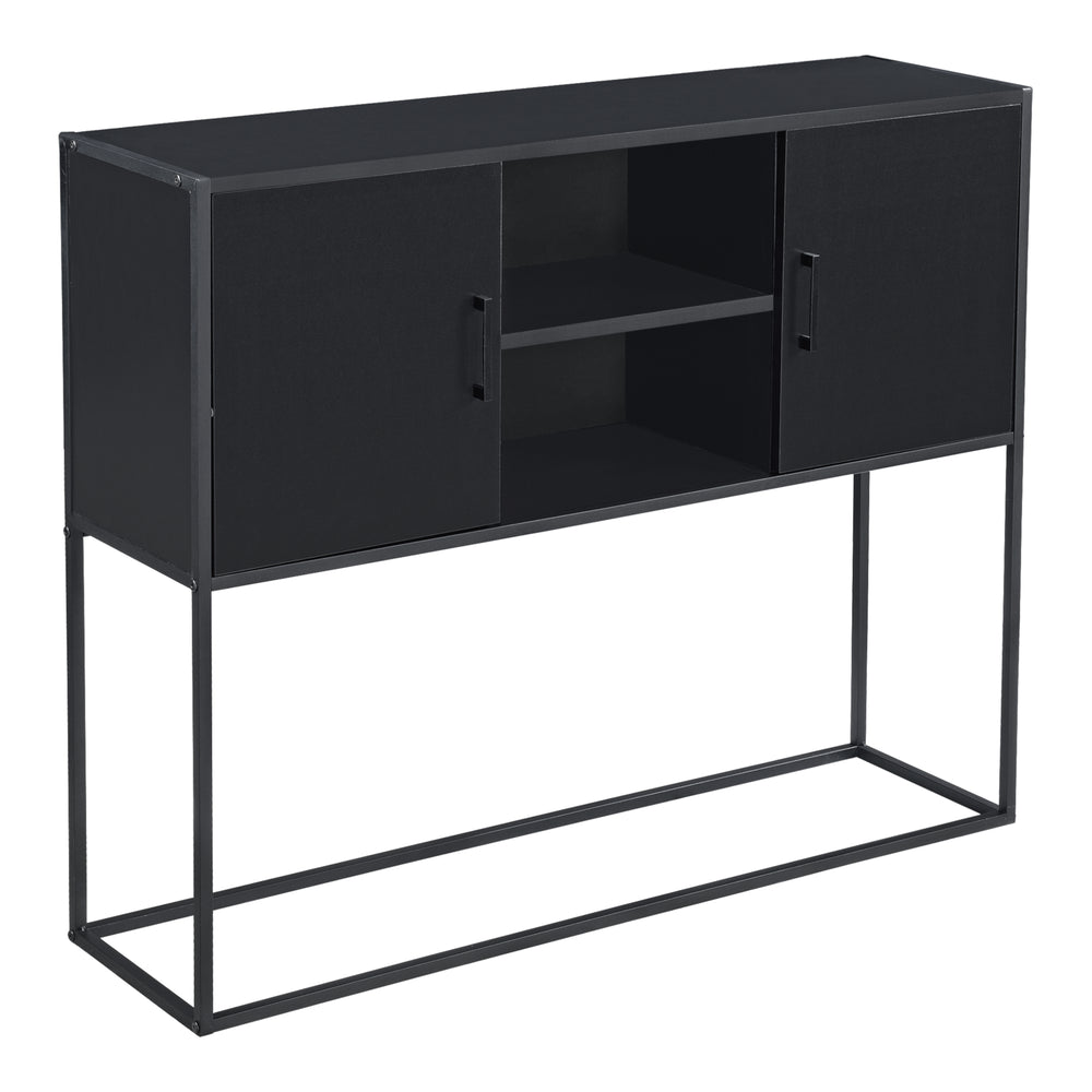 Sideboard Motala med hylde og skabslåger i forskellige farver [en.casa] - premiumXL