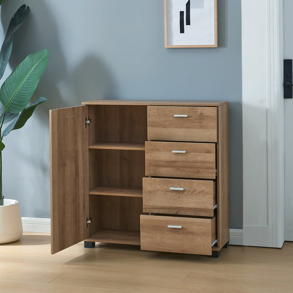 Skænk Döbritz 84x80x28 cm [en.casa].