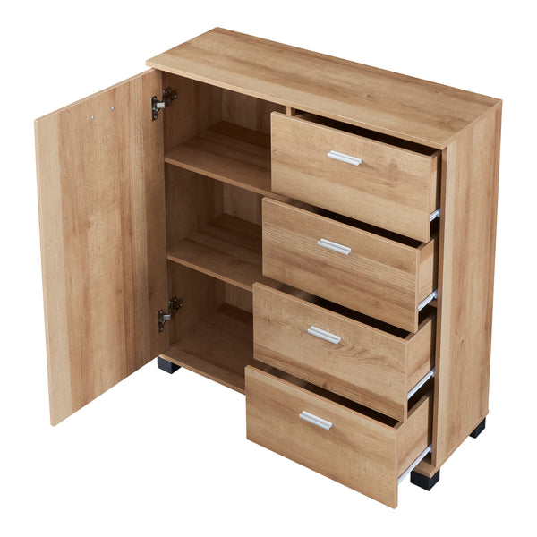 Skænk Döbritz 84x80x28 cm [en.casa].