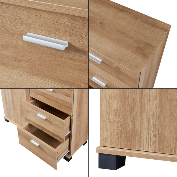 Skænk Döbritz 84x80x28 cm [en.casa].