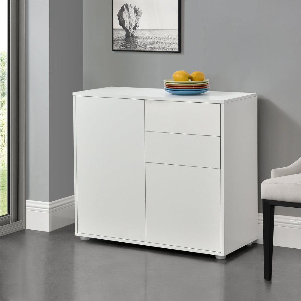 Sideboard Paarl 74x79x36 cm i forsk. farver [en.casa] - premiumXL