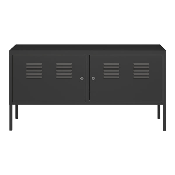 Sideboard Pyhtää 118x40x60cm stål [en.casa]