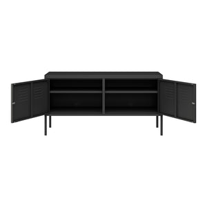 Sideboard Pyhtää 118x40x60cm stål [en.casa]