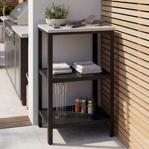 Udendørs stående hylde Bolognano 92x50x50 cm [casa.pro]