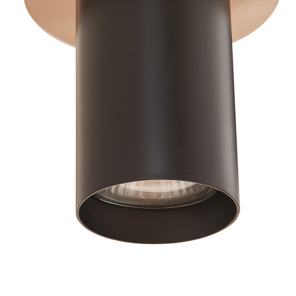 Lámpara colgante Lulled 1/3 pantallas de doble cilindro GU10 [lux.pro]