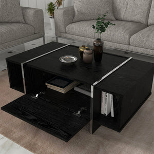Mesa de centro Tavak 104x60x38 cm - [en.casa]