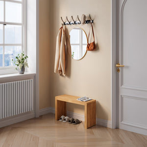 Skobænk Korjad 90x33x43 cm bambus [en.casa]