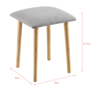 Skammel Gera 45,5 x 36 x 36 cm Polstret i forskellige farver en.casa