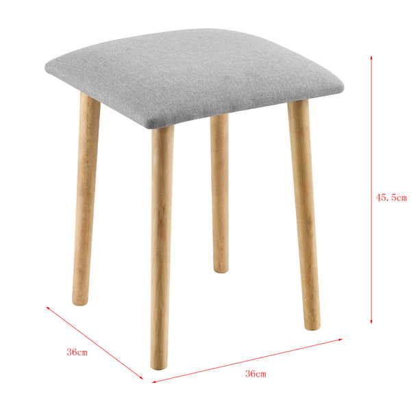Skammel Gera 45,5 x 36 x 36 cm Polstret i forskellige farver en.casa