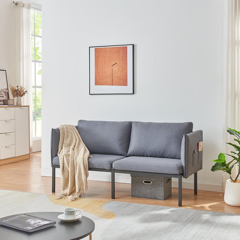 2-personers sofa Kamar [en.casa]