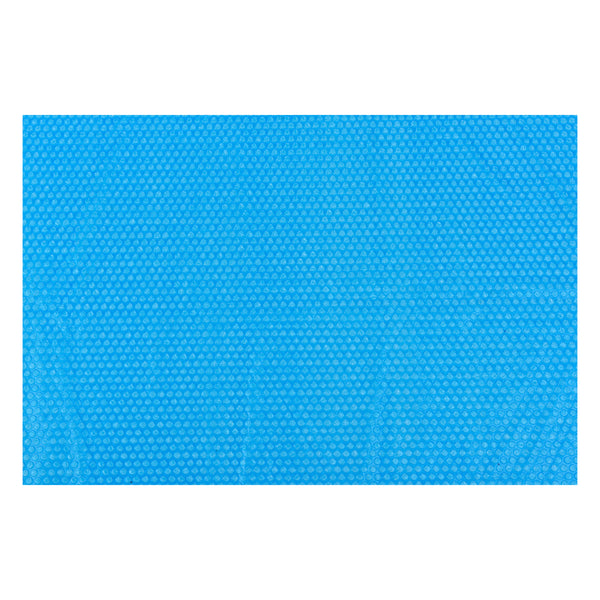 Solcelleoverdækning til pool blå [en.casa].