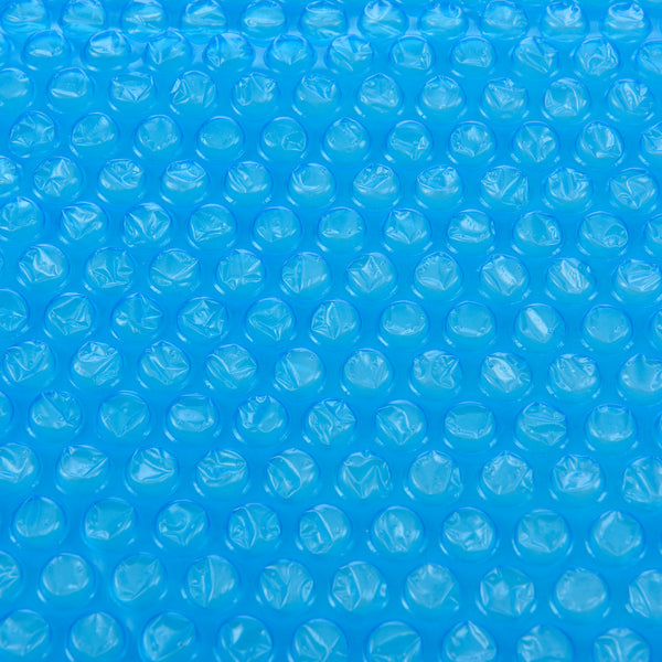 Solcelleoverdækning til pool blå [en.casa].