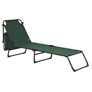 [casa.pro]® Solseng sæt - 2 stk. - med tag - sammenfoldelig - 187x53x27cm - i forskellige farver