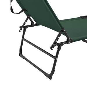 [casa.pro]® Solseng sæt - 2 stk. - med tag - sammenfoldelig - 187x53x27cm - i forskellige farver