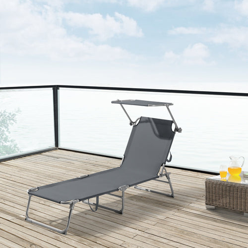 Getaria solseng 189x57x28cm i forskellige farver en.casa