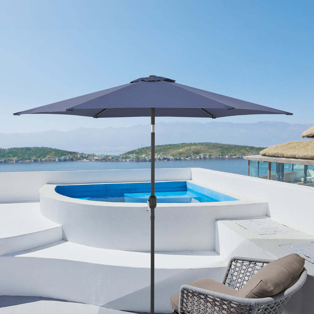 Parasol Altino med vippeled [casa.pro] - premiumXL