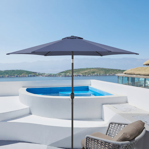 Parasol Altino med vippeled [casa.pro] - premiumXL