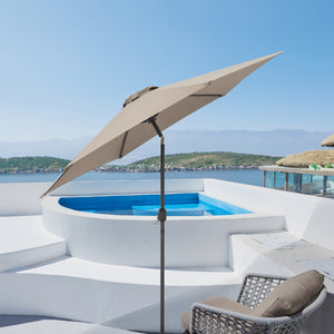 Parasol Altino med vippeled [casa.pro] - premiumXL