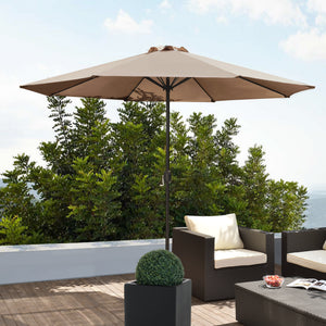 [casa.pro]® Parasol - 300x230cm - i forskellige farver