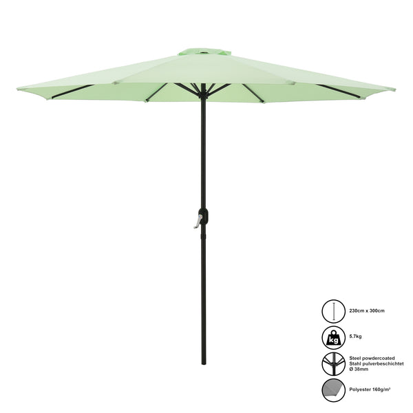 Parasol Budapest 230x300cm i forskellige farver. farver [casa.pro]