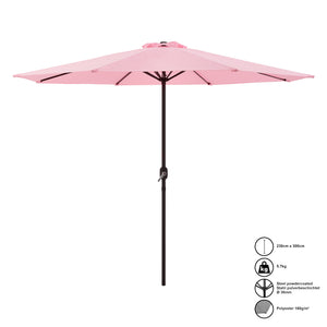 Parasol Budapest 230x300cm i forskellige farver. farver [casa.pro]