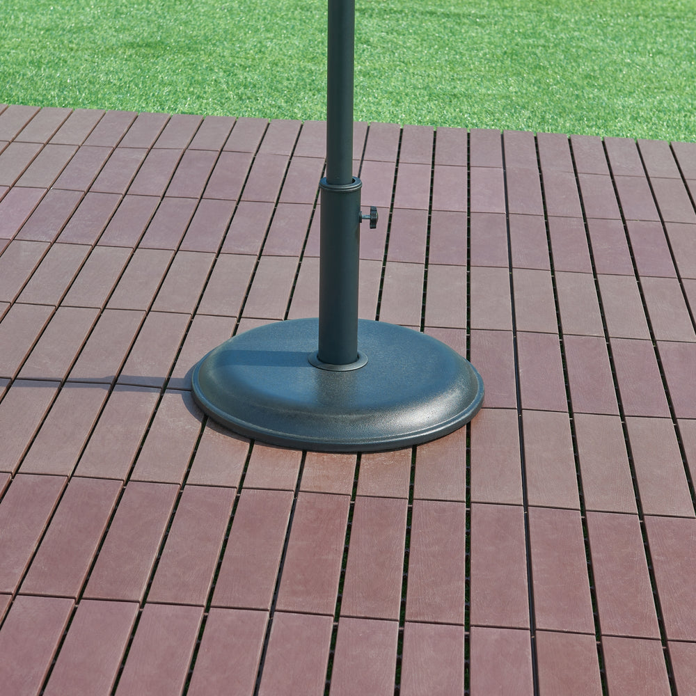 Parasolstander Bionaz Beton Sort [casa.pro] - premiumXL