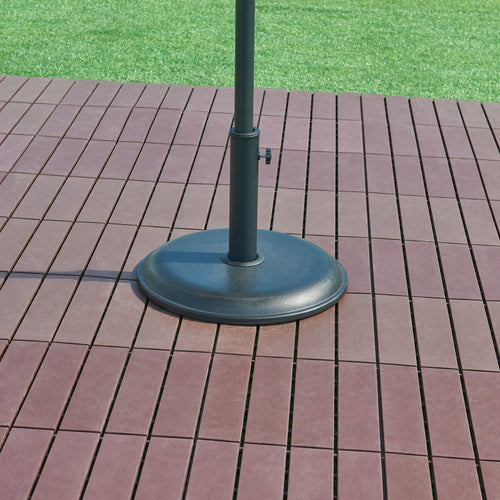 Parasolstander Bionaz Beton Sort [casa.pro] - premiumXL