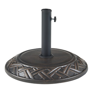 Parasolfod Bisegna beton Ø50x7cm 25 kg [casa.pro]