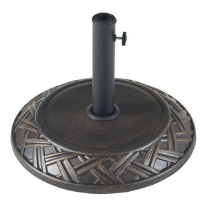 Parasolfod Bisegna beton Ø50x7cm 25 kg [casa.pro]