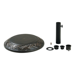 Parasolfod Bisegna beton Ø50x7cm 25 kg [casa.pro]