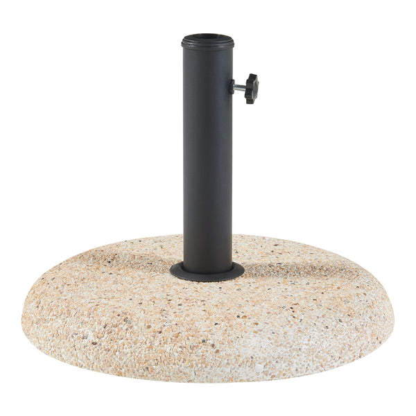 Parasolfod Bitritto beton Ø45x6 cm [casa.pro]