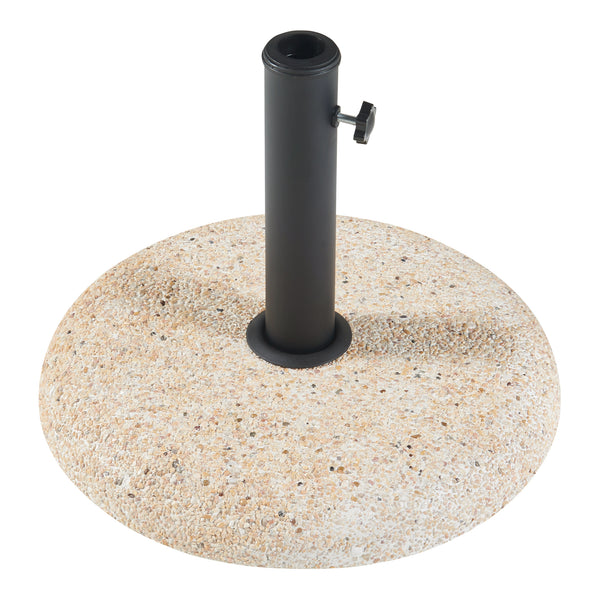 Parasolfod Bitritto beton Ø45x6 cm [casa.pro]
