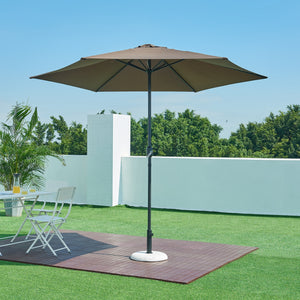 Parasolfod Bitritto beton Ø45x6 cm [casa.pro]