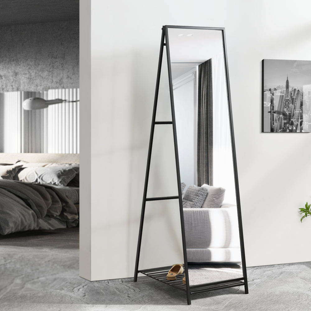 Standsspejl Ruffano 148,5 x 40 cm [en.casa] - premiumXL