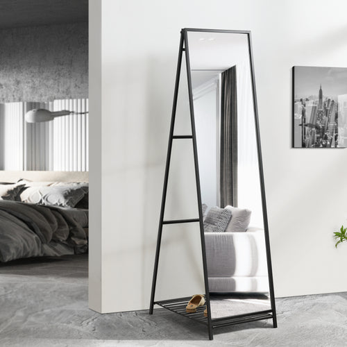 Standsspejl Ruffano 148,5 x 40 cm [en.casa] - premiumXL