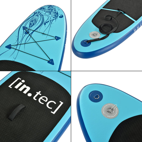Stand Up Paddle Board Benguela SUP 305 cm op til 100 kg i forsk. farver in.tec