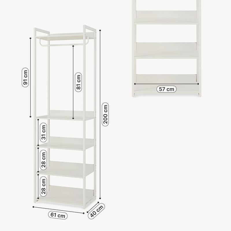 Målskitse Garderobe Jässaatka [en.casa]