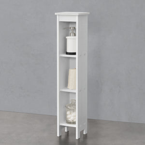 Stående hylde Bräcke 80x17x17 cm [en.casa].