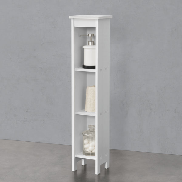 Stående hylde Bräcke 80x17x17 cm [en.casa].