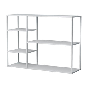 Isojoki reol 120x35x87,5 cm metal [en.casa].