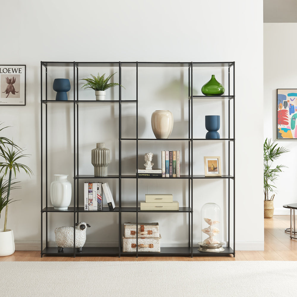 Gulvreol Rælingen Sort [en.casa]