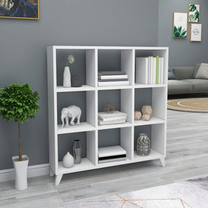 Stående hylde Svedala 88x88x20 cm [en.casa].