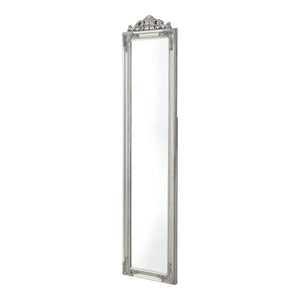  [en.casa] Gulvspejl Arezzo i fuld længde spejl-160x40 cm-eukapyptus-tilt-bar-i forskellige farver 