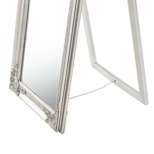  [en.casa] Gulvspejl Arezzo i fuld længde spejl-160x40 cm-eukapyptus-tilt-bar-i forskellige farver 