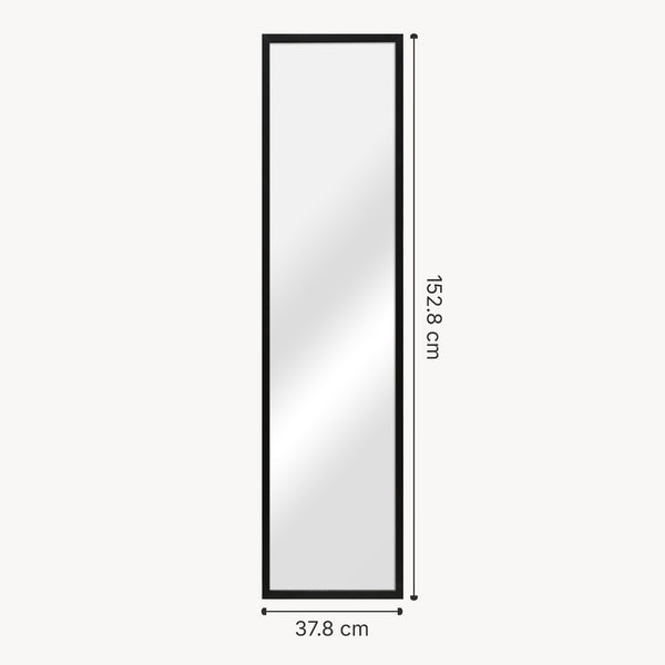 Stående spejl Giovinazzo 150x35 cm vipbart i forskellige farver. farver [en.casa]