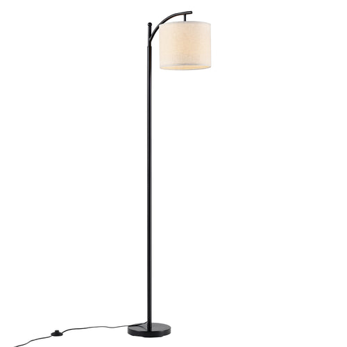 Coventry gulvlampe sort/beige [lux.pro].